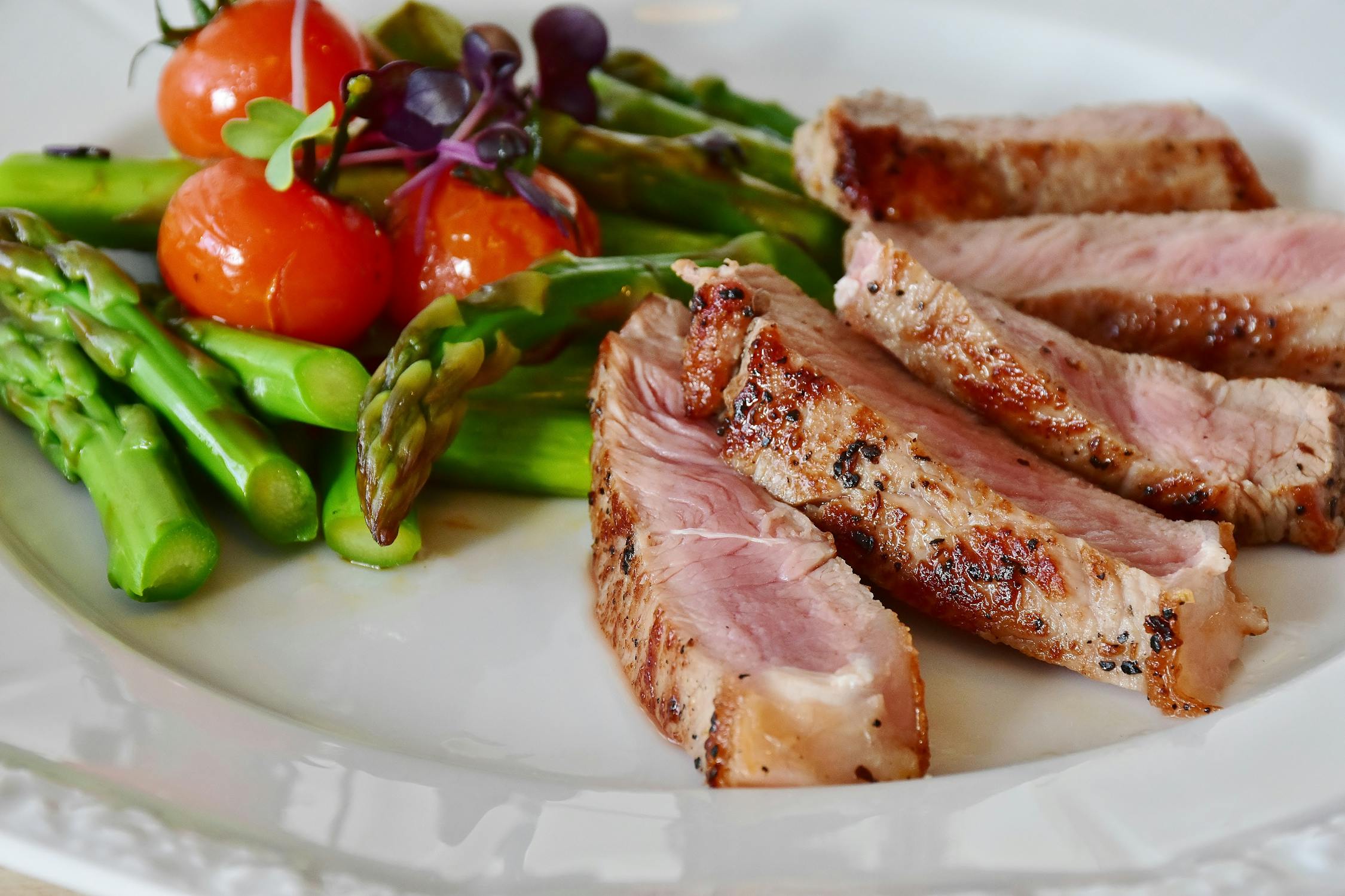 Balsamic Glazed Steak and Vegetables on a Sheet Pan